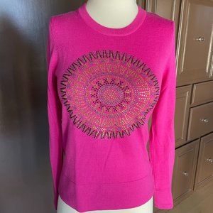 Tory Burch pink sweater